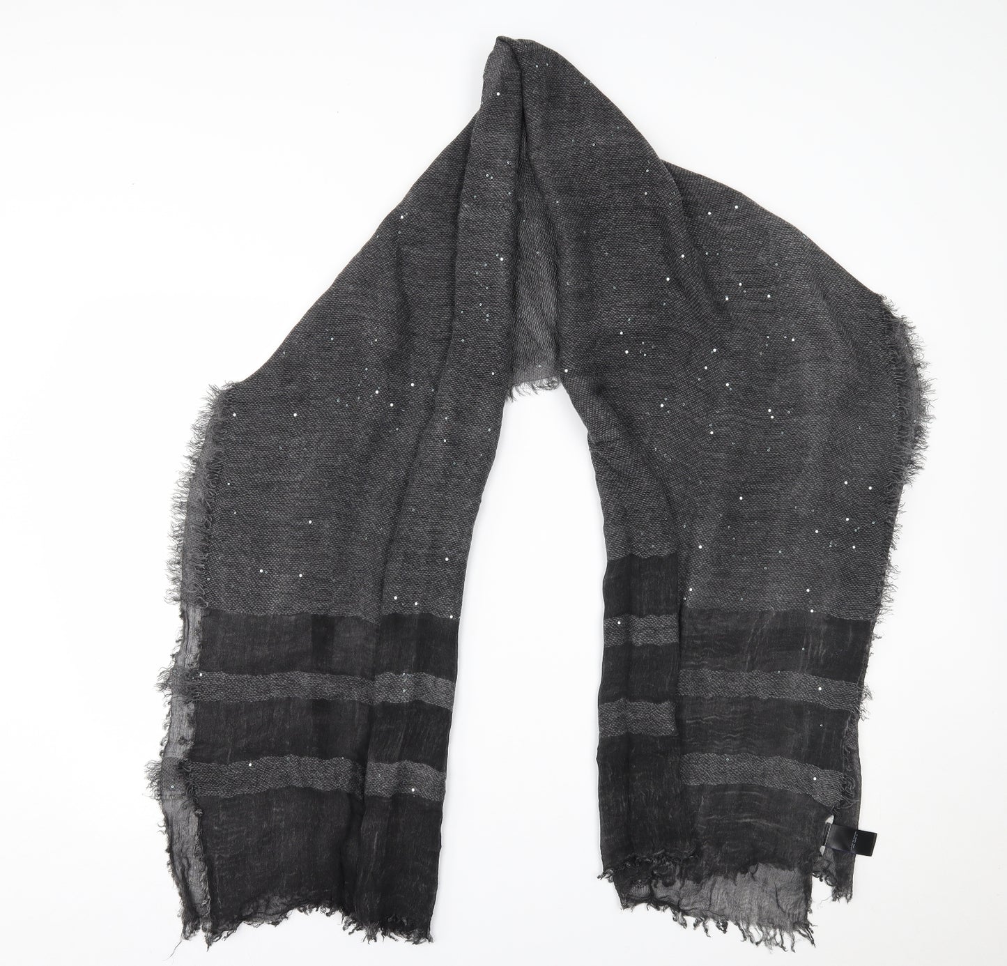 NEXT Womens Grey Striped   Scarf