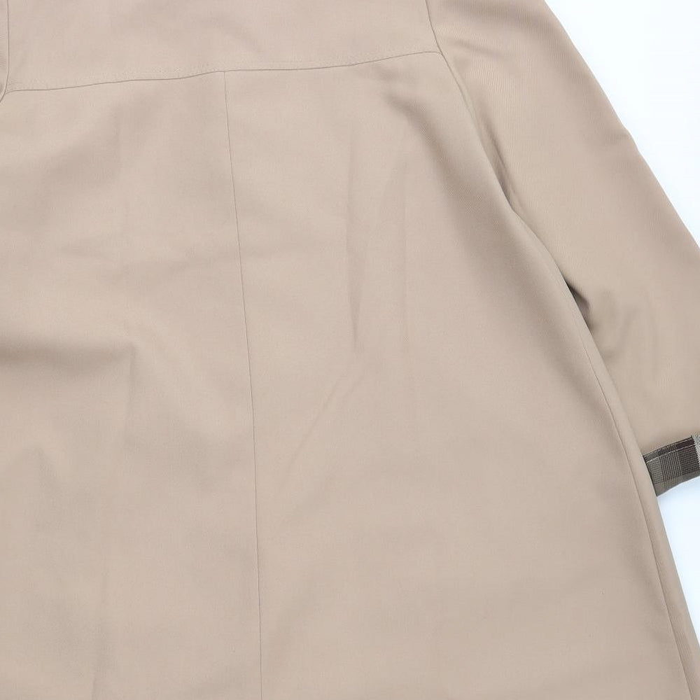 miss dannimac Womens Beige   Overcoat Coat One Size