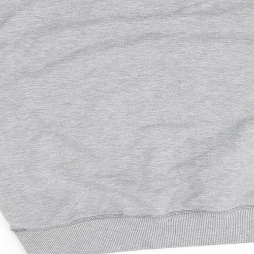 DIvine trash Mens Grey   Pullover Sweatshirt Size XS