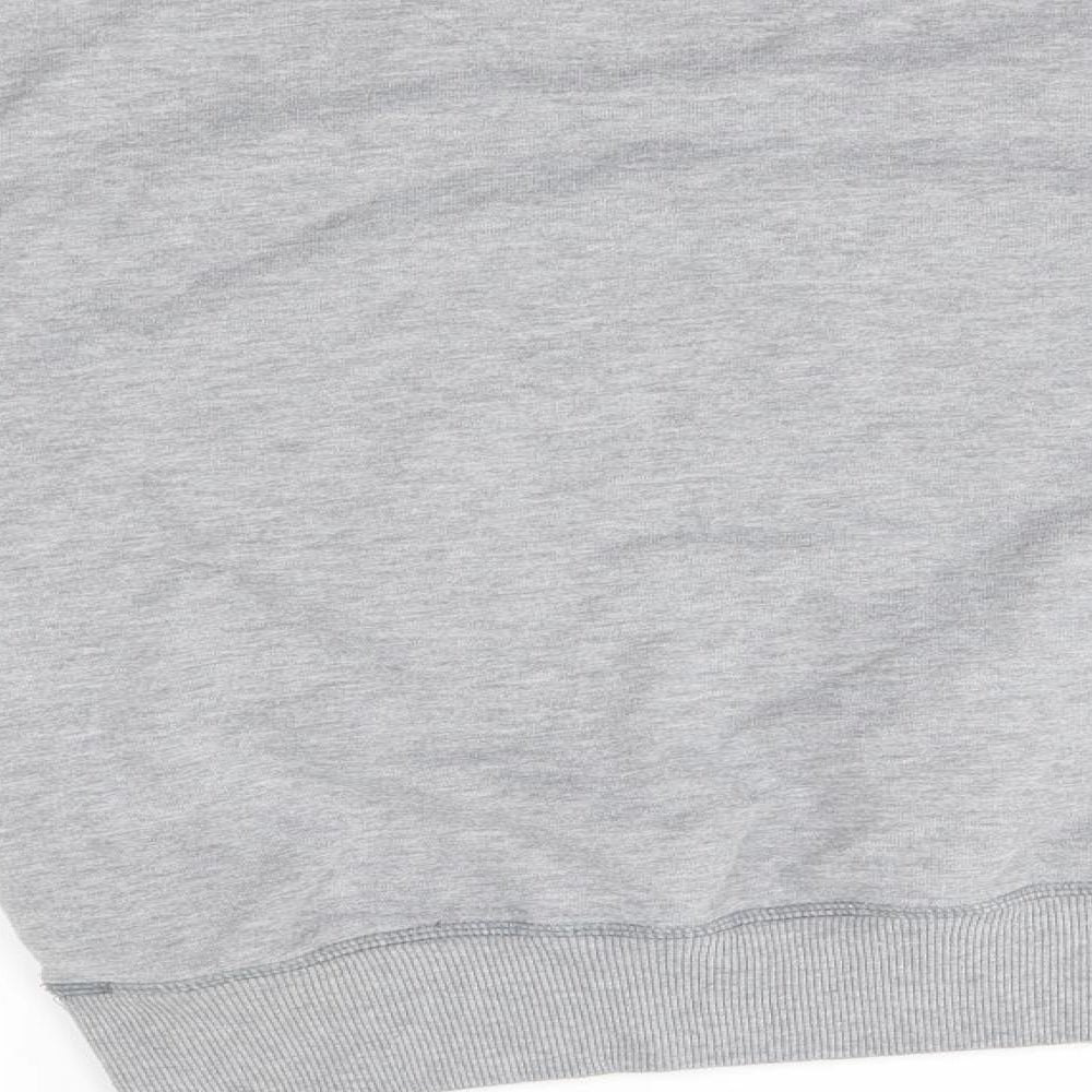 DIvine trash Mens Grey   Pullover Sweatshirt Size XS