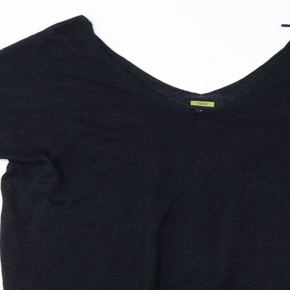 NEXT Womens Black   Pullover Jumper Size 16