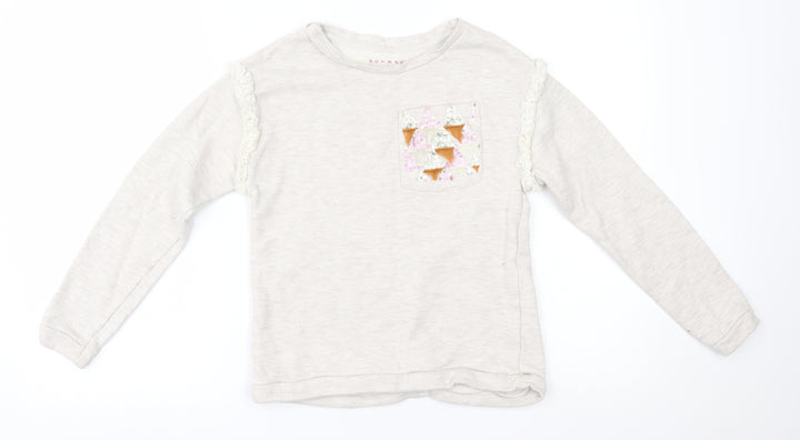 Nutmeg Boys Grey Pullover Jumper Size 11-12 Years