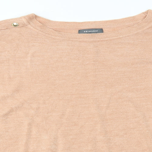 Primark Womens Beige   Pullover Jumper Size L