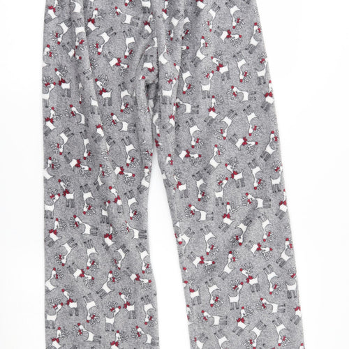 Primark Womens Grey    Lounge Pants Size M  - matching set
