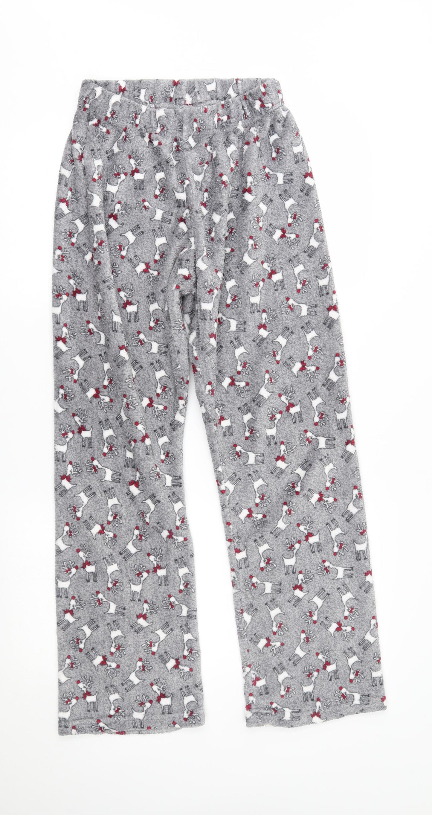 Primark Womens Grey    Lounge Pants Size M  - matching set