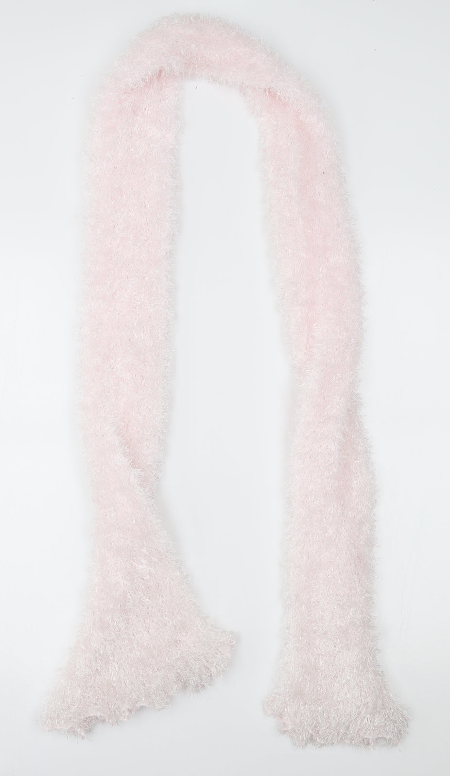 Preworn Womens Pink    Scarf   - boa