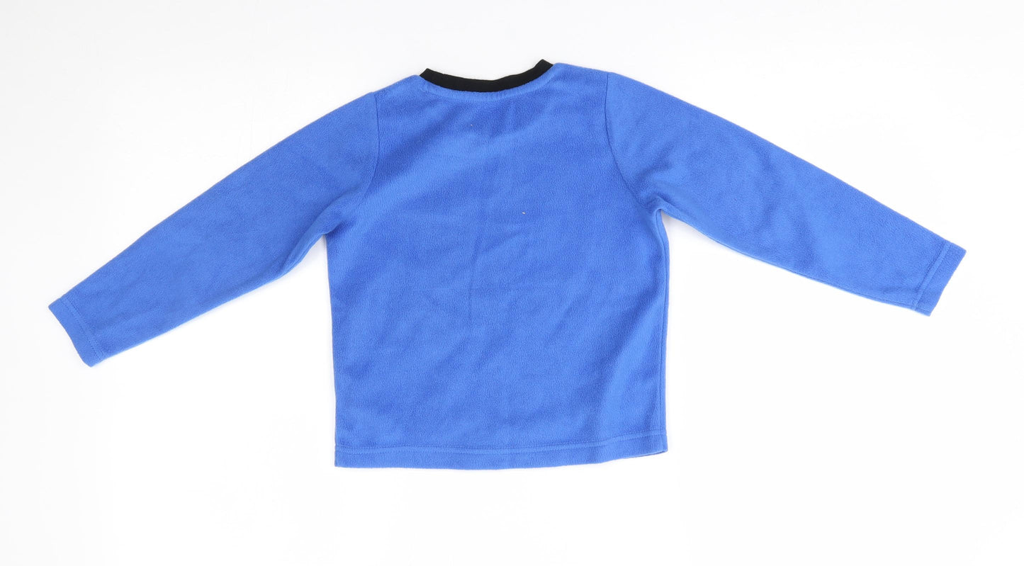 Matalan Boys Blue   Pullover Jumper Size 5 Years