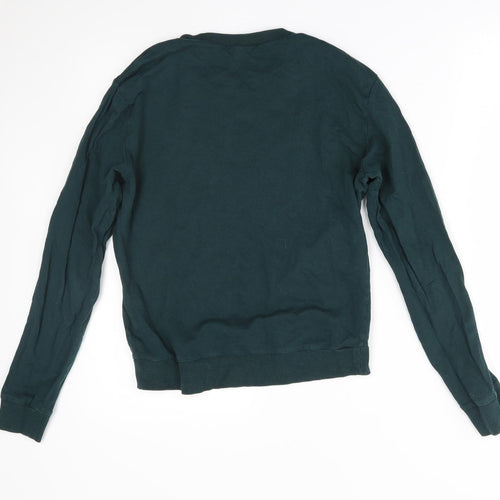H&M Womens Green   Pullover Jumper Size XS  - property of no one