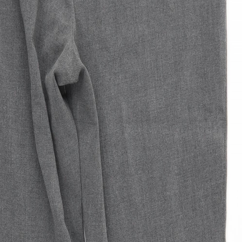 M&S Womens Grey    Suit Trousers Size 14 L30 in