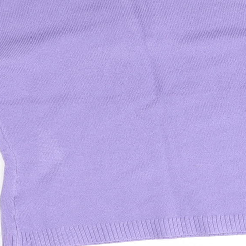 Lingara Womens Purple   Pullover Jumper Size S