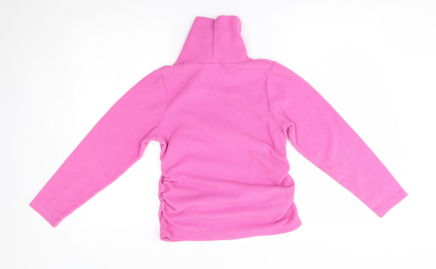 ROXY Girls Pink   Full Zip Sweatshirt Size 10 Years