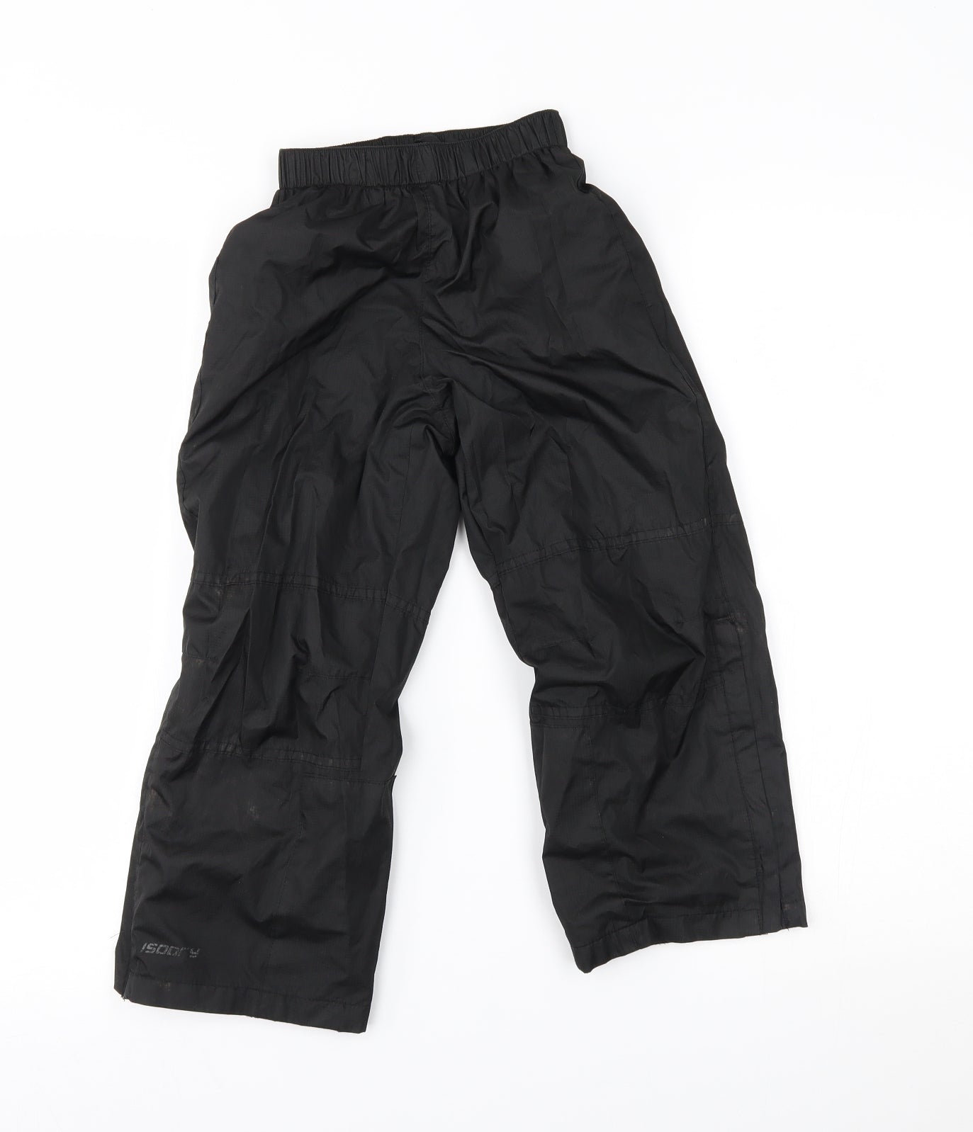 Mountain Warehouse Boys Black   Rain Trousers Trousers Size 5-6 Years