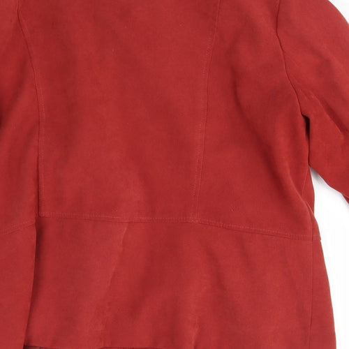 EWM Womens Red   Jacket  Size 14