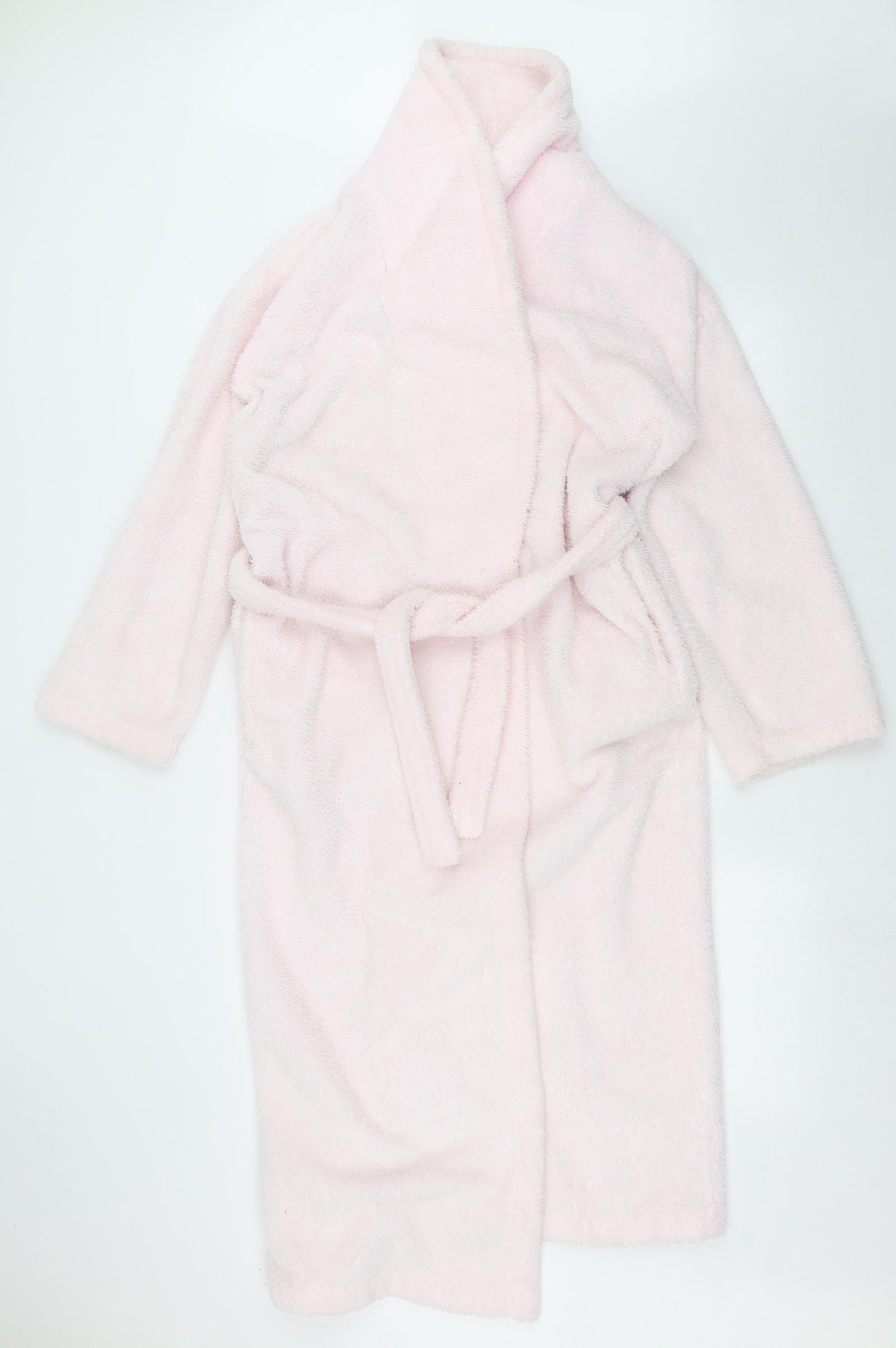BHS Womens Pink Solid  Babydoll Robe Size 10