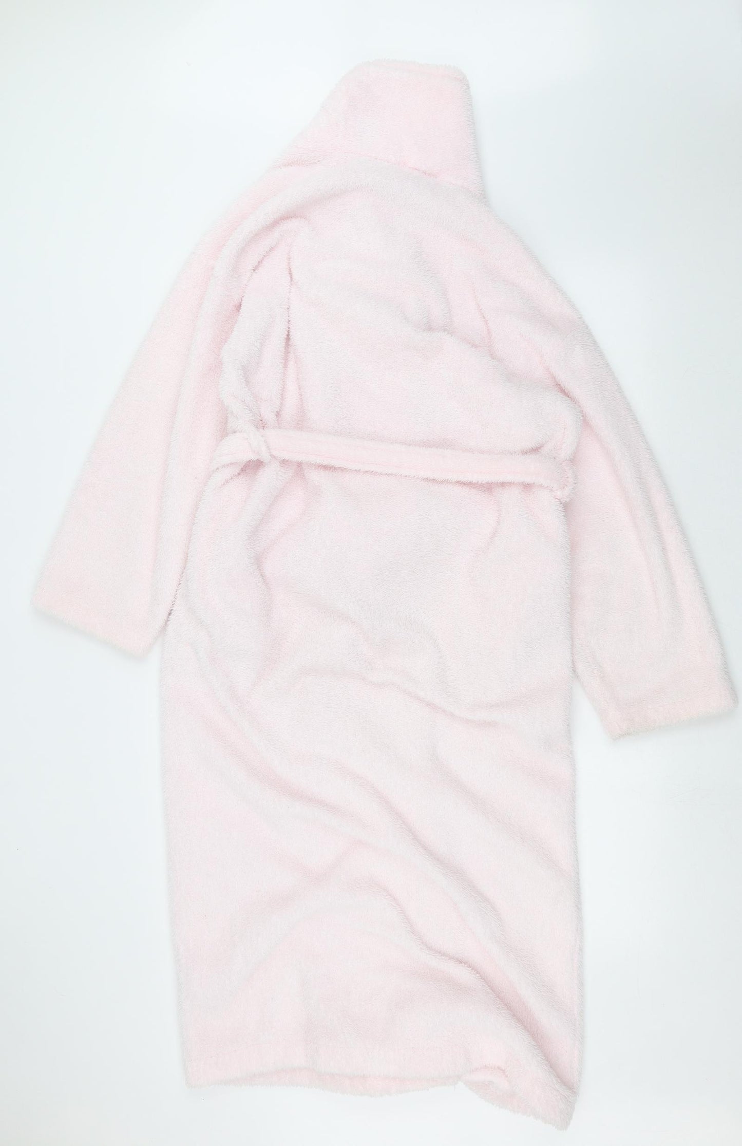BHS Womens Pink Solid  Babydoll Robe Size 10