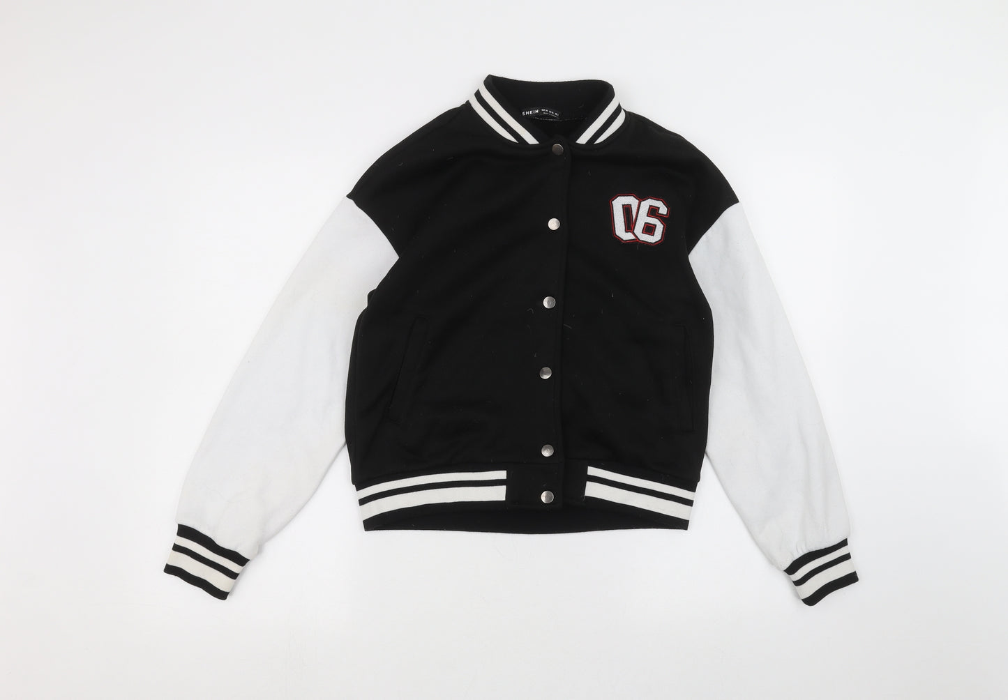 SheIn Womens Black   Bomber Jacket Jacket Size XS