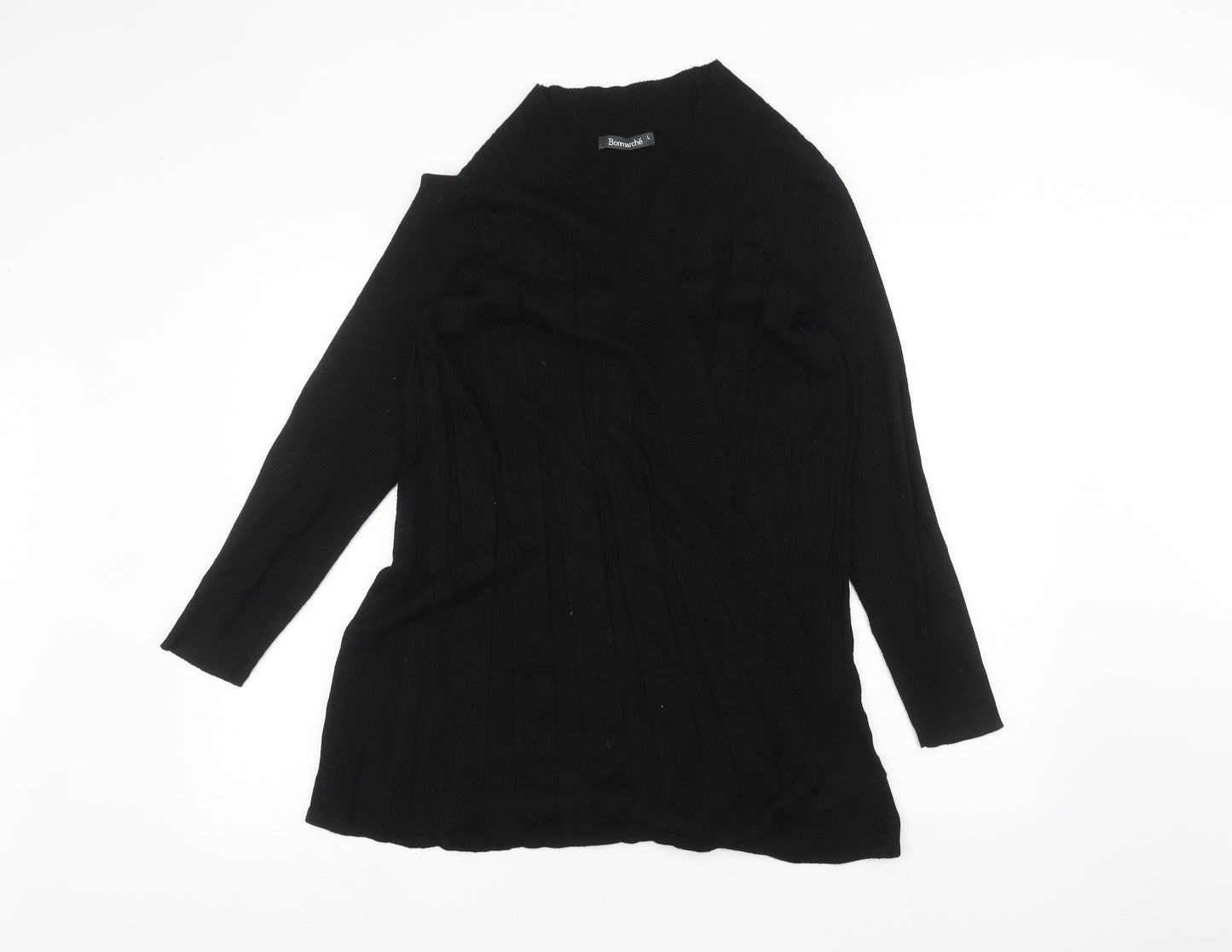 Bonmarché Womens Black   Cardigan Jumper Size L