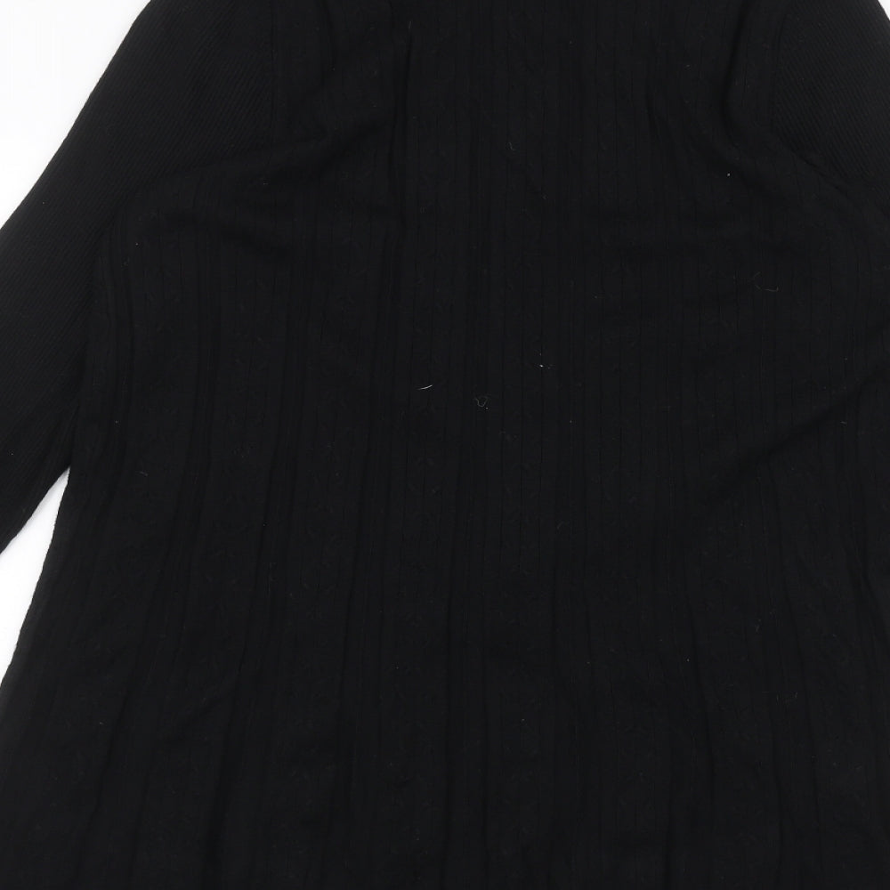 Bonmarché Womens Black   Cardigan Jumper Size L