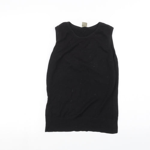 Preworn Womens Black   Basic Tank Size 10