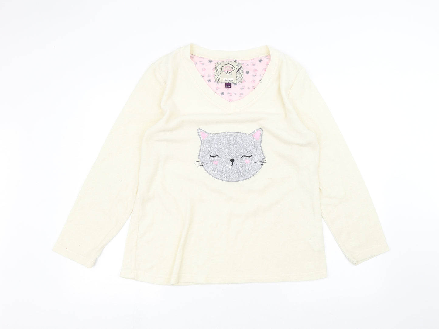 Love To Dream Womens White   Pullover Jumper Size 12