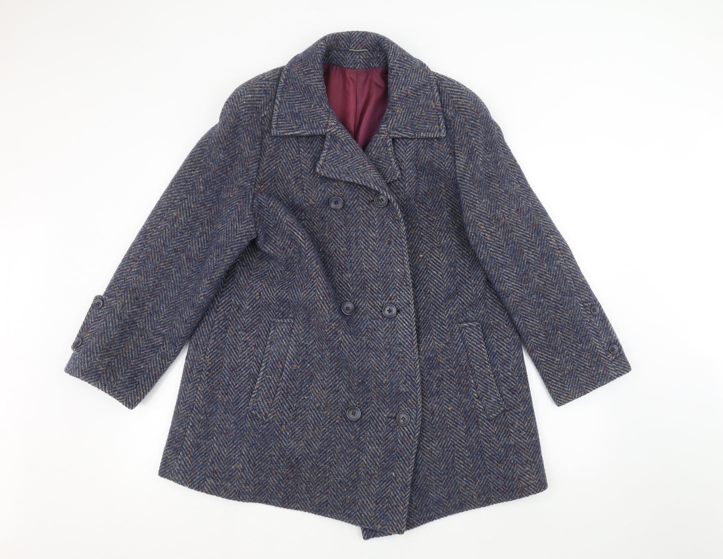 english lady Womens Blue   Jacket  Size 14
