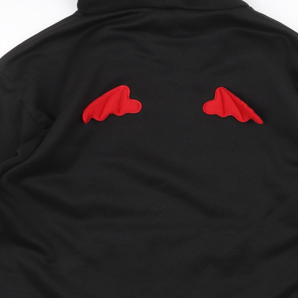 Preworn Mens Black   Pullover Hoodie Size 2XL