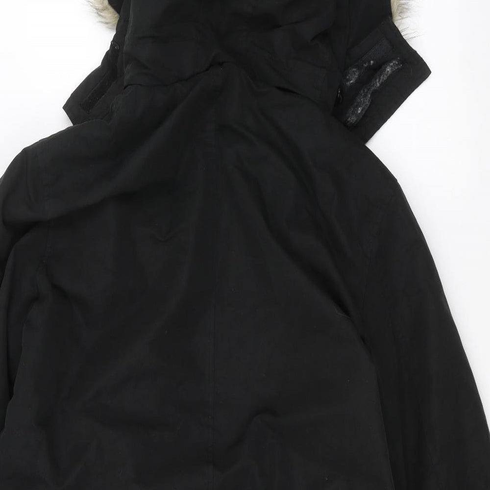 French Connection Mens Black   Parka Coat Size M