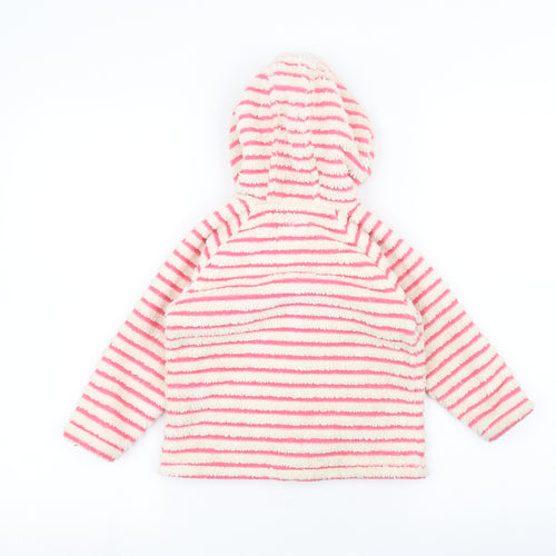 NEXT Girls White Striped  Jacket  Size 2-3 Years