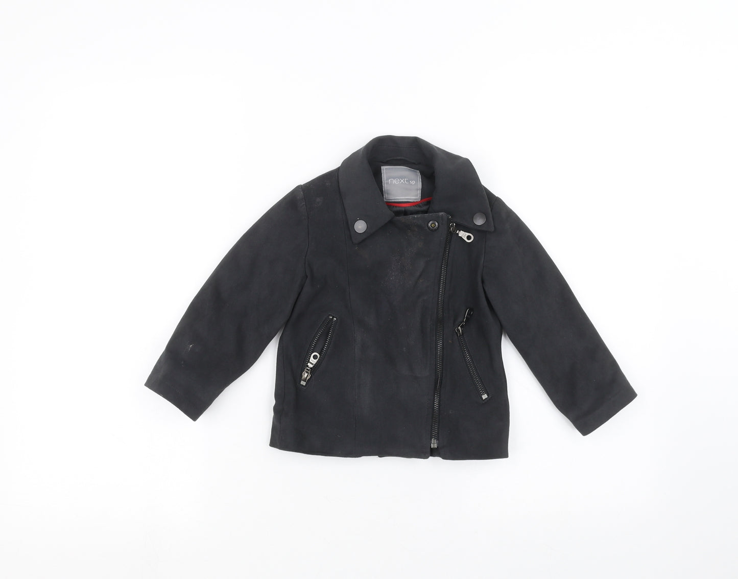 NEXT Girls Black   Jacket  Size 3 Years