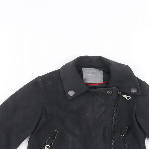 NEXT Girls Black   Jacket  Size 3 Years