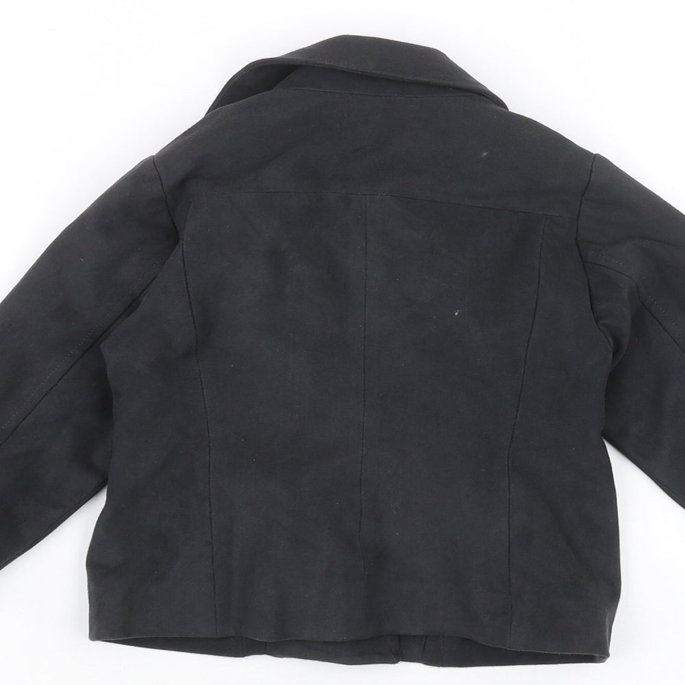 NEXT Girls Black   Jacket  Size 3 Years