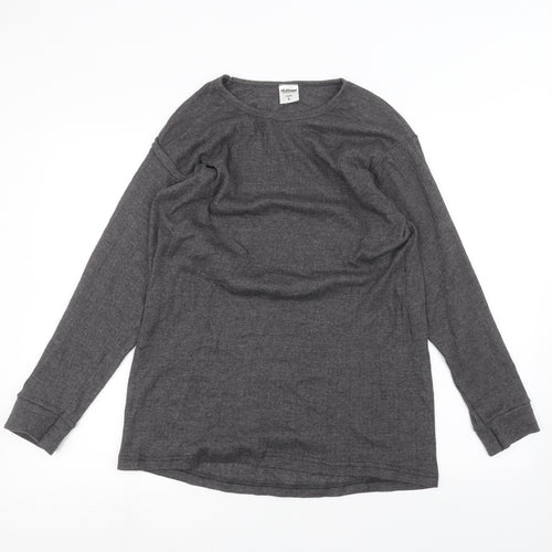 HeatSaver Womens Black   Basic T-Shirt Size L