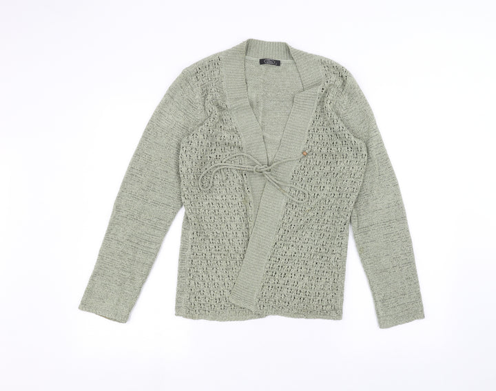 BM Womens Green   Cardigan Jumper Size S