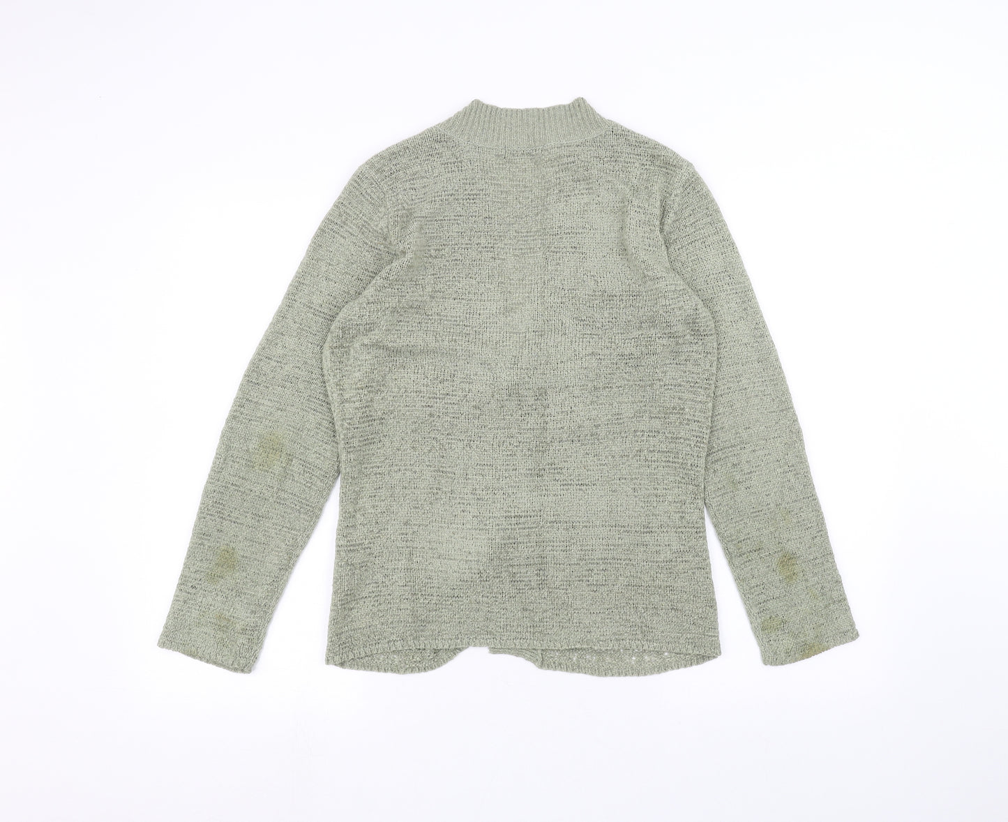 BM Womens Green   Cardigan Jumper Size S
