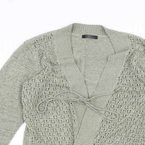 BM Womens Green   Cardigan Jumper Size S