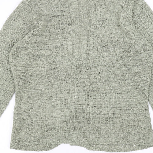 BM Womens Green   Cardigan Jumper Size S