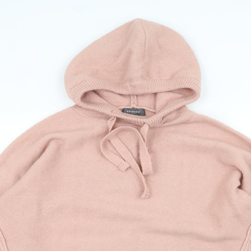 Primark Womens Pink   Pullover Hoodie Size S