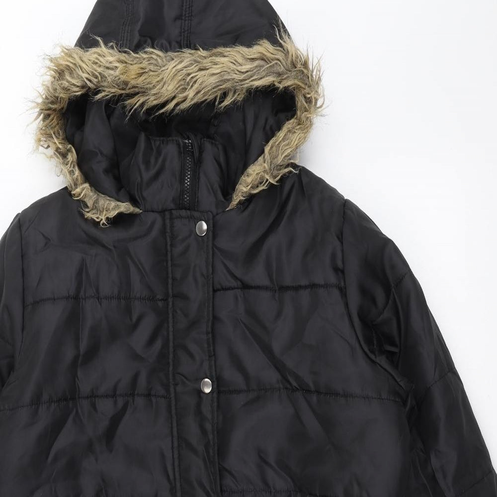 ESMARA Womens Black   Parka Coat Size 20