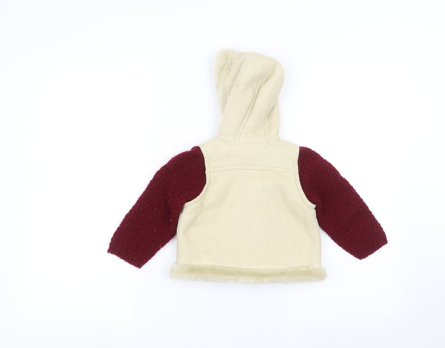 st bernard Baby White   Jacket  Size 9-12 Months