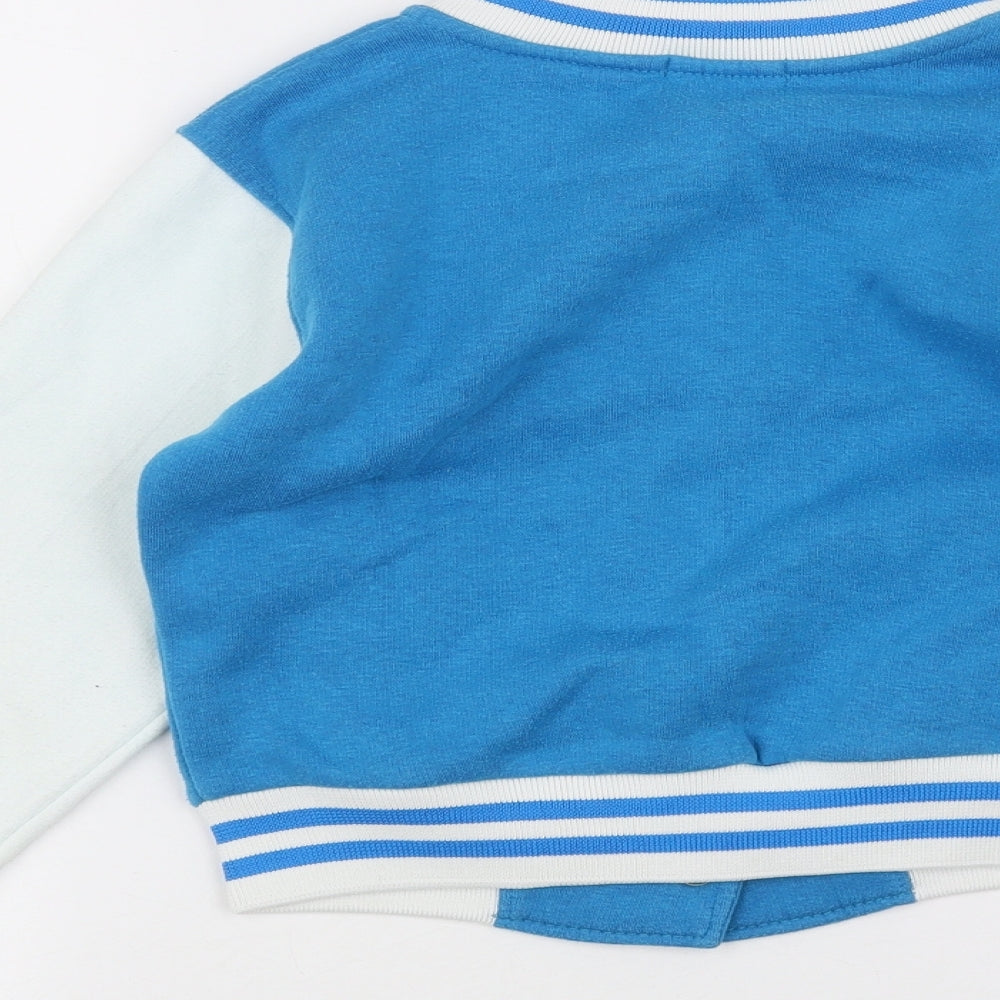 A2Z 4 Kids Boys White   Bomber Jacket Jacket Size 7-8 Years