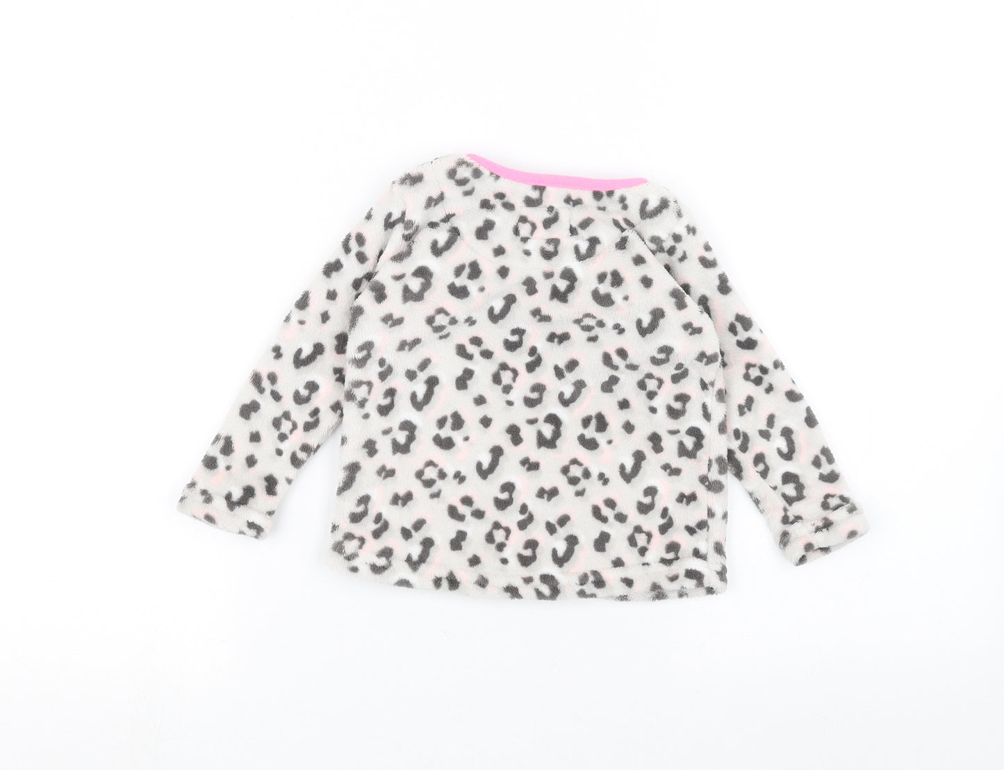 Primark Baby Grey Animal Print  Pullover Jumper Size 18-24 Months