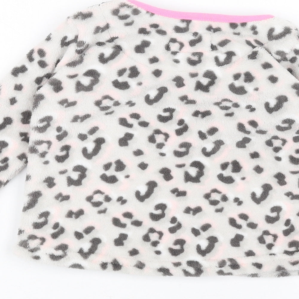 Primark Baby Grey Animal Print  Pullover Jumper Size 18-24 Months