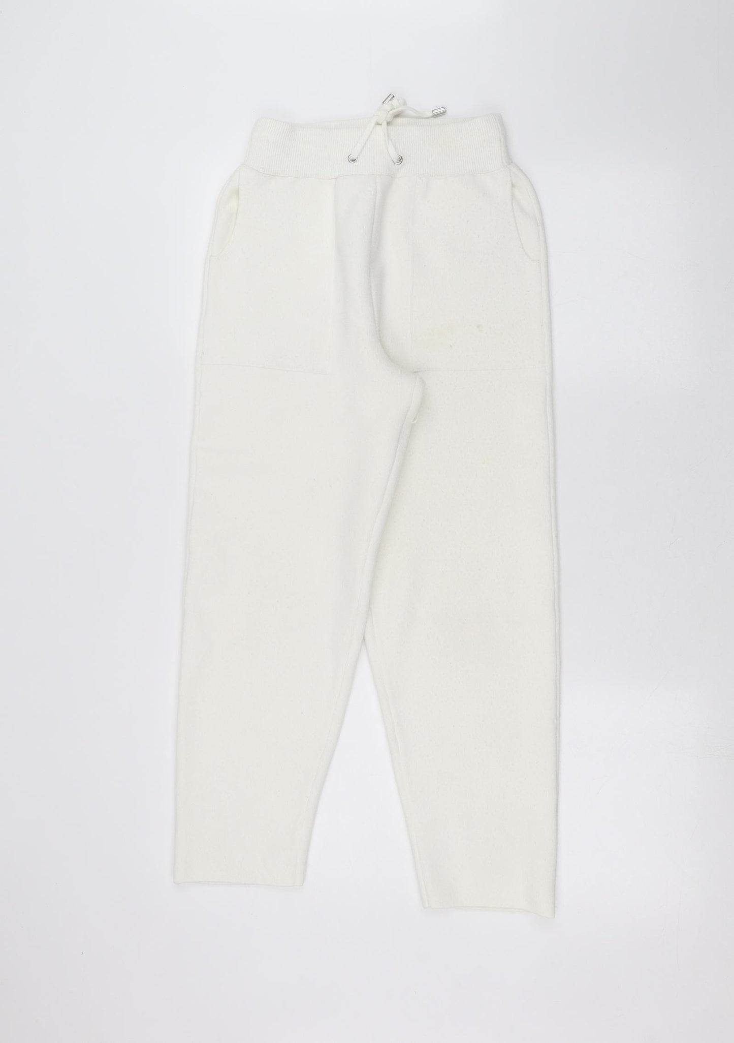 Topshop Womens White   Sweatpants Trousers Size XS L21 in