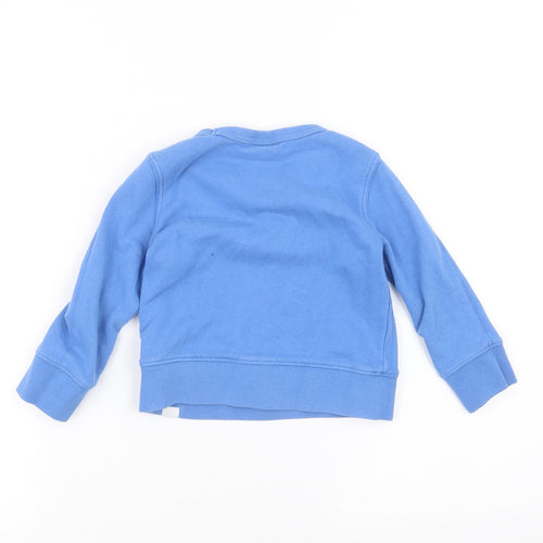 Gap Boys Blue   Pullover Jumper Size 2 Years  - Marvel