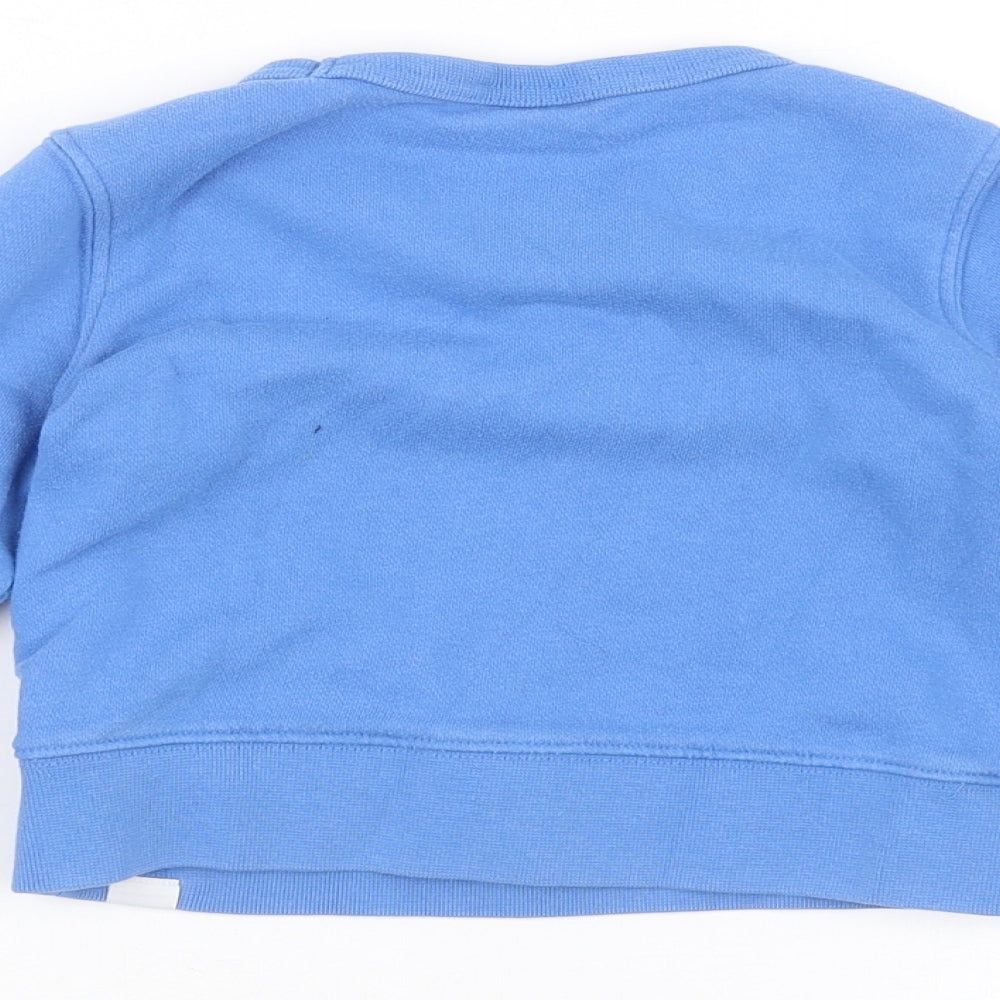 Gap Boys Blue   Pullover Jumper Size 2 Years  - Marvel