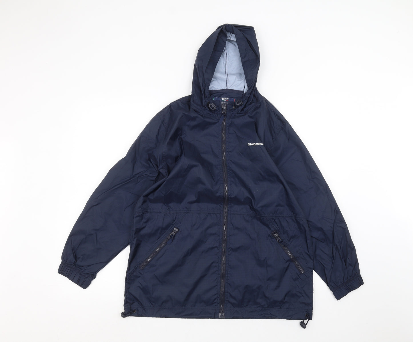 Diadora Boys Blue   Rain Coat Coat Size 12-13 Years