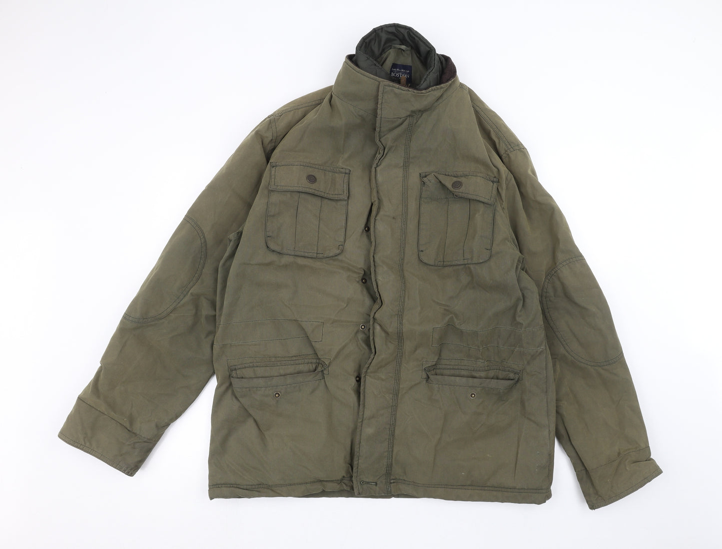 Boston crew Mens Green   Jacket  Size L