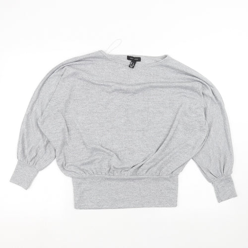 New Look Womens Grey   Basic T-Shirt Size S