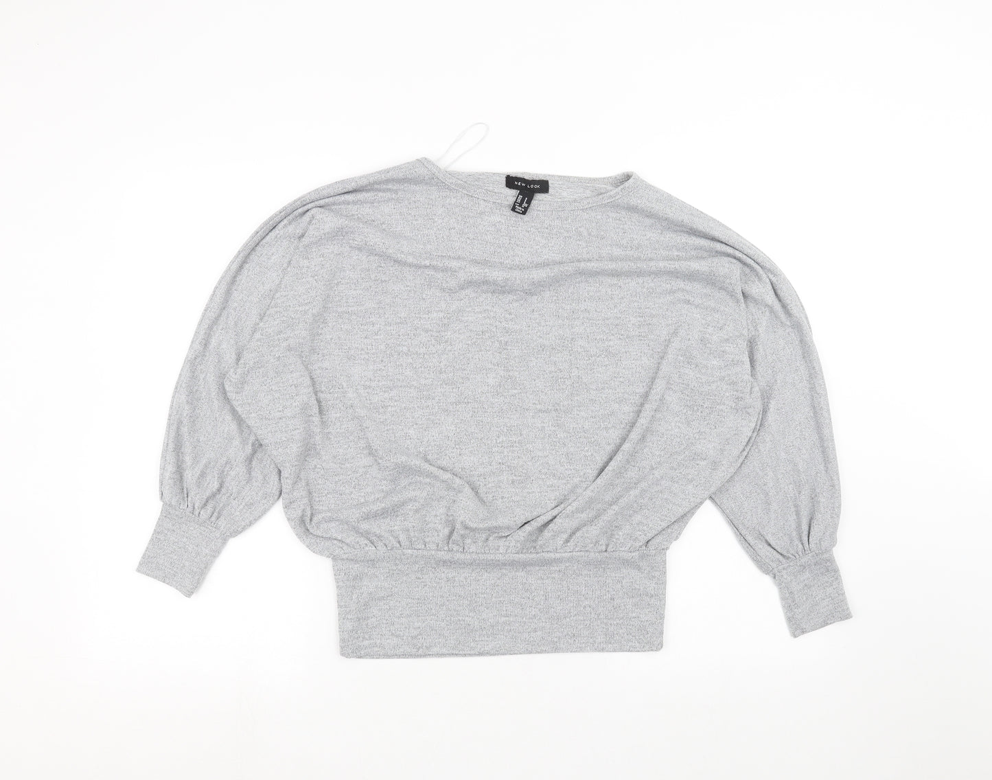 New Look Womens Grey   Basic T-Shirt Size S