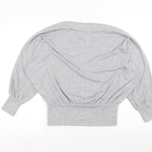 New Look Womens Grey   Basic T-Shirt Size S